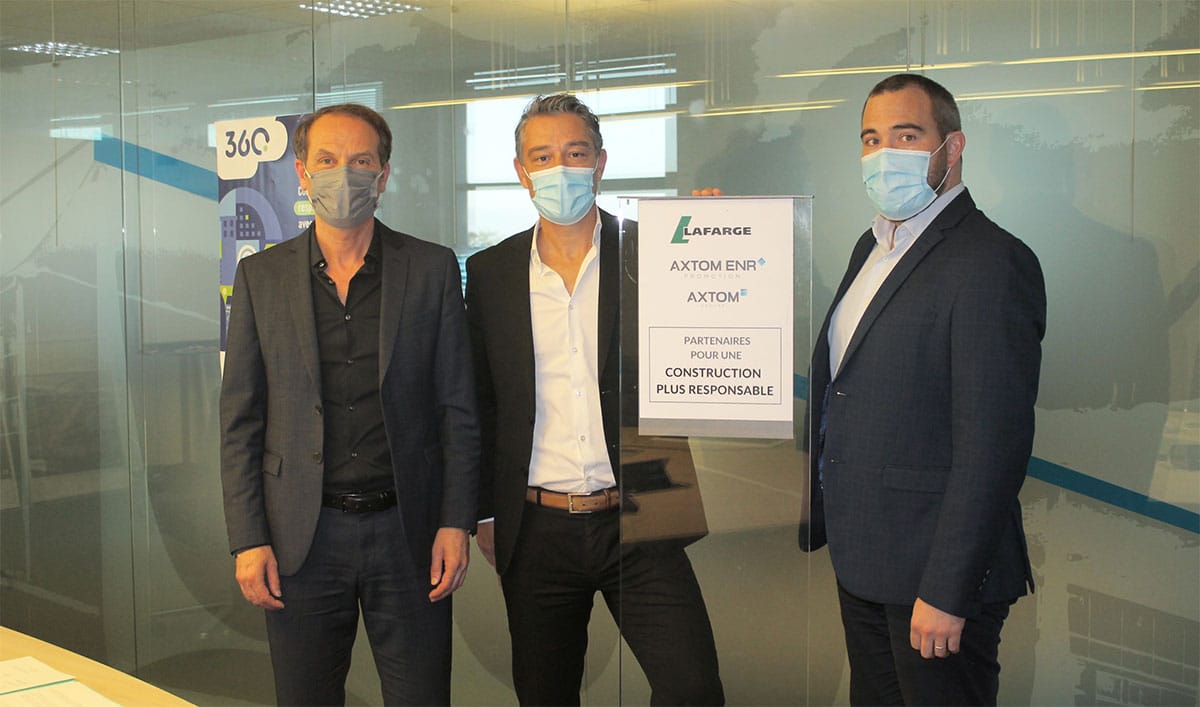 Le GROUPE AXTOM s’engage avec LAFARGE France