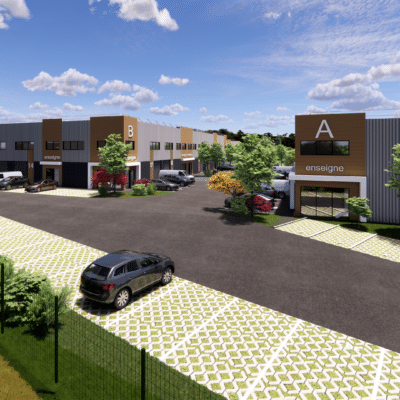 Réhabilitation d’une friche industrielle en un parc d’activités « adpark » à Alby-sur-Chéran