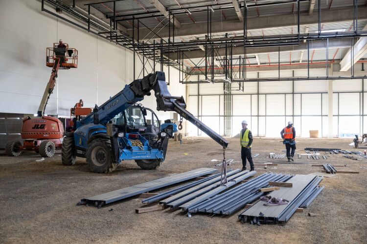 Nouvelle plateforme logistique PRO à PRO à Château-Gontier