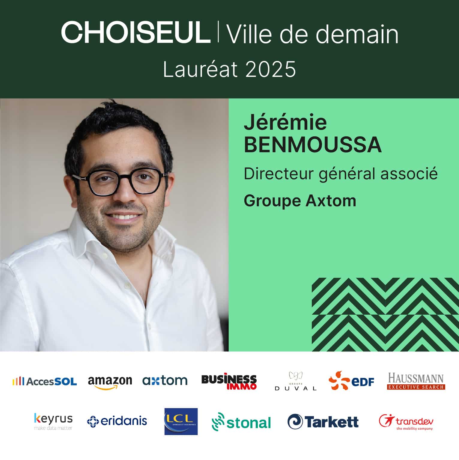 Jérémie Benmoussa, Directeur général et associé d’Axtom