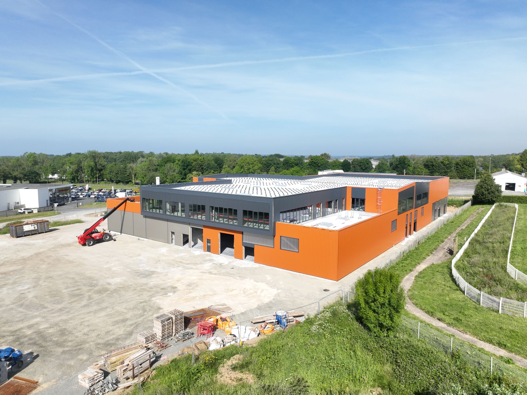 À Concarneau, Axess Bretagne construit le futur siège de Barillec, spécialiste de l’électricité marine