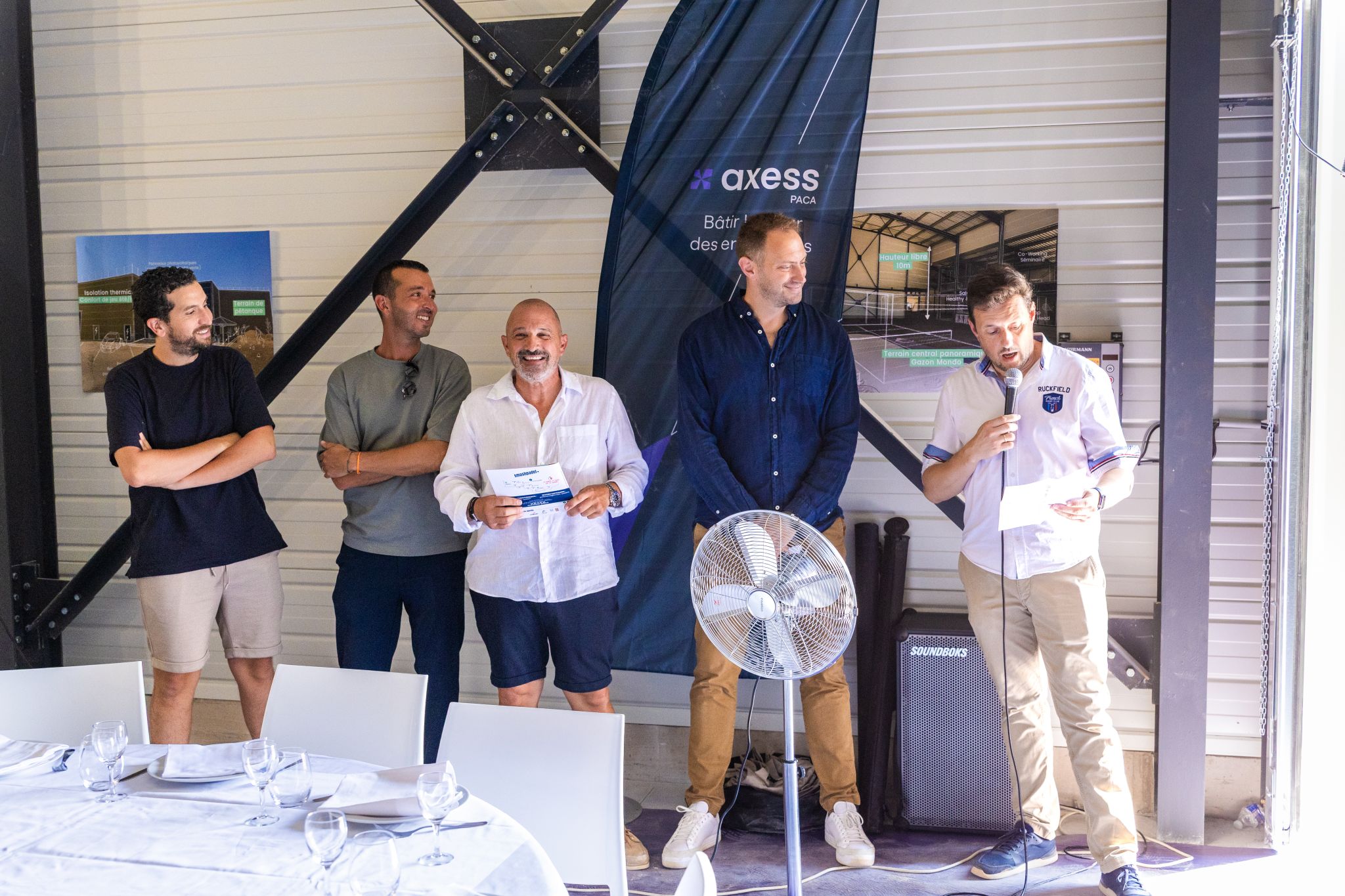 Axess PACA construit le futur complexe Smash Padel Castellet à Signes (83)