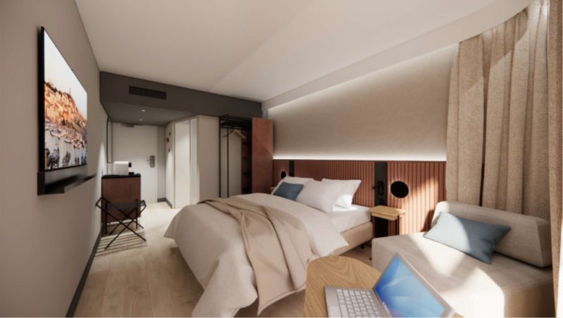Rénovation d&rsquo;un hôtel de 120 chambres à Marseille pour Alboran : montée en gamme 4 étoiles en site exploité